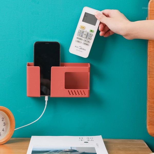 hooks & rails 1pcs wall mounted organizer box punch tv remote control storage phone plug holder charging multifunction
hooks & rails 1pcs wall mounted organizer box punch tv remote control storage phone plug holder charging multifunction