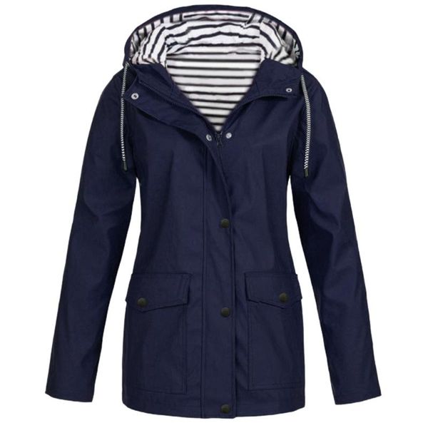 women's jackets fashion elegant women solid rain coat outdoor sports keep warm casaco feminino plus waterproof hooded raincoat female, Black;brown
women's jackets fashion elegant women solid rain coat outdoor sports keep warm casaco feminino plus waterproof hooded raincoat female, Black;brown