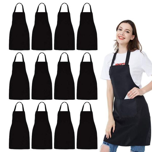 aprons 12 pack bib apron - black bulk with 2 roomy pockets machine washable for kitchen crafting bbq drawing
aprons 12 pack bib apron - black bulk with 2 roomy pockets machine washable for kitchen crafting bbq drawing