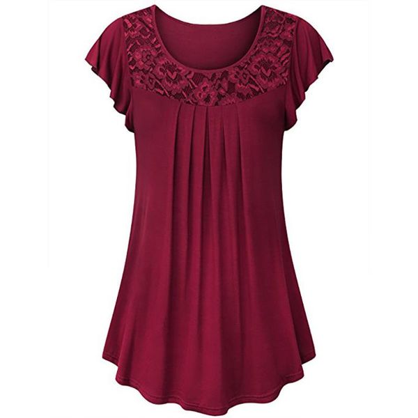 plus size t-shirt summer women blouses casual patchwork ruched pure basic soft short sleeve button shirt ladies office formal su, Black
plus size t-shirt summer women blouses casual patchwork ruched pure basic soft short sleeve button shirt ladies office formal su, Black