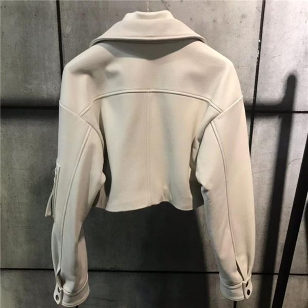 elegant genuine designer leather jacket women office lady slim sheepskin coat autumn streetwear pockets white short outerwear women's &, Black
elegant genuine designer leather jacket women office lady slim sheepskin coat autumn streetwear pockets white short outerwear women's &, Black