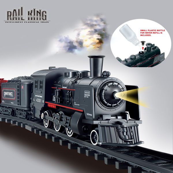 battery operated railway classical freight train water steam locomotive playset with smoke simulation model electric train toys
battery operated railway classical freight train water steam locomotive playset with smoke simulation model electric train toys