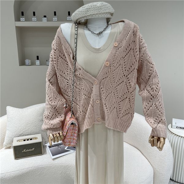 sweater spring women will see niche fashion design released hollow out pattern decorative cardigan mesh coat, White;black
sweater spring women will see niche fashion design released hollow out pattern decorative cardigan mesh coat, White;black