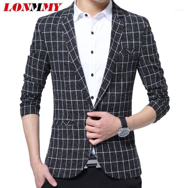 plaid blazer men slim fit suit casual mens jacket brand clothing fashion terno masculino 2021 autumn spring1, White;black
plaid blazer men slim fit suit casual mens jacket brand clothing fashion terno masculino 2021 autumn spring1, White;black