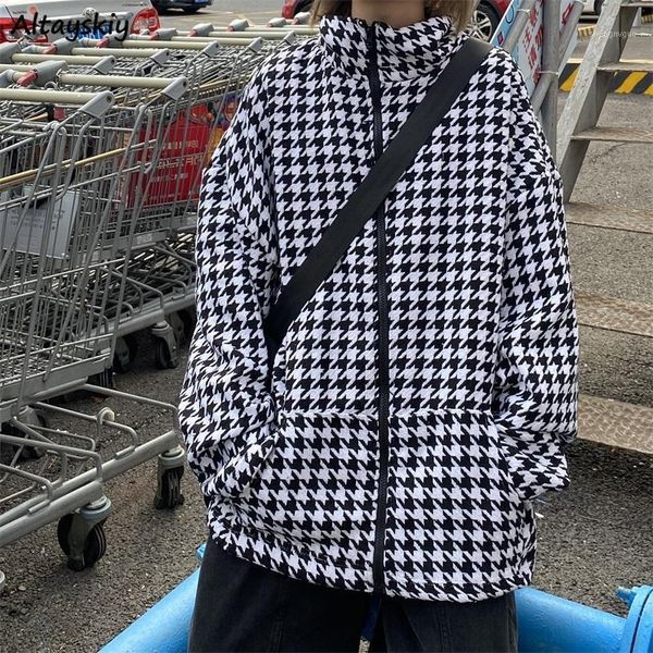 women's wool & blends women blend coats chic harajuku japan style streetwear plaid classic teens warm jackets hipsters retro couples fr, Black
women's wool & blends women blend coats chic harajuku japan style streetwear plaid classic teens warm jackets hipsters retro couples fr, Black
