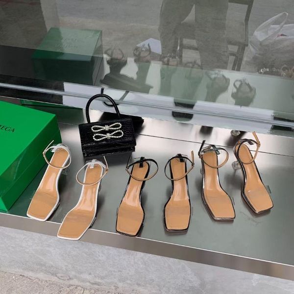 sandals pvc transparent women clear high heels ankle strap fashion ladies slides summer elegant dress shoes wedding pumps mules, Black
sandals pvc transparent women clear high heels ankle strap fashion ladies slides summer elegant dress shoes wedding pumps mules, Black