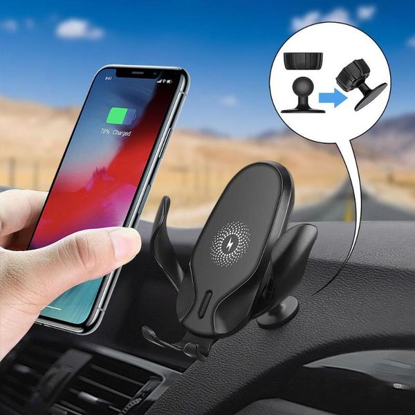 metermall abs material automatic gravity qi wireless car charger mount for mobile phone fast charging cellphone holder cell mounts & holders
metermall abs material automatic gravity qi wireless car charger mount for mobile phone fast charging cellphone holder cell mounts & holders