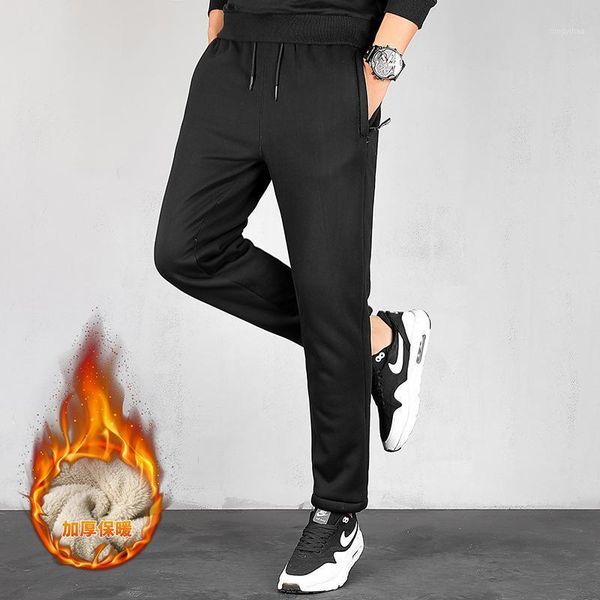 men's pants men tracksuit casual sweatpants drawstring zipper pocket workout pencil long solid color elastic waist trousers, Black
men's pants men tracksuit casual sweatpants drawstring zipper pocket workout pencil long solid color elastic waist trousers, Black