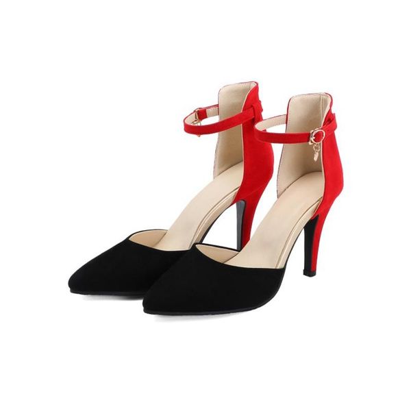 sandalias mujer 2021 elegant women sandals platform high heel pointed toe dress party summer shoes buckle strap pumps 20-6, Black
sandalias mujer 2021 elegant women sandals platform high heel pointed toe dress party summer shoes buckle strap pumps 20-6, Black