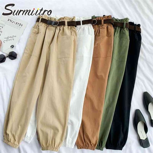 korean style ankle harem pants women with belt spring autumn female cargo bud high waist trousers femme 210421, Blue
korean style ankle harem pants women with belt spring autumn female cargo bud high waist trousers femme 210421, Blue
