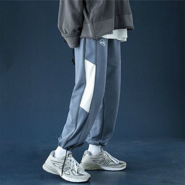 men casual pants letter embroidery patchwork casual adjustable loose streetwear hip-hop mens harem pant harajuku trousers trendy, Black
men casual pants letter embroidery patchwork casual adjustable loose streetwear hip-hop mens harem pant harajuku trousers trendy, Black