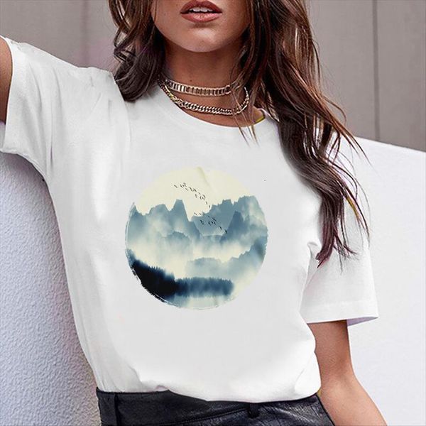 tshirts clothes fashion morning women mountain bird summer casual woman tee ladies short sleeve top, White
tshirts clothes fashion morning women mountain bird summer casual woman tee ladies short sleeve top, White