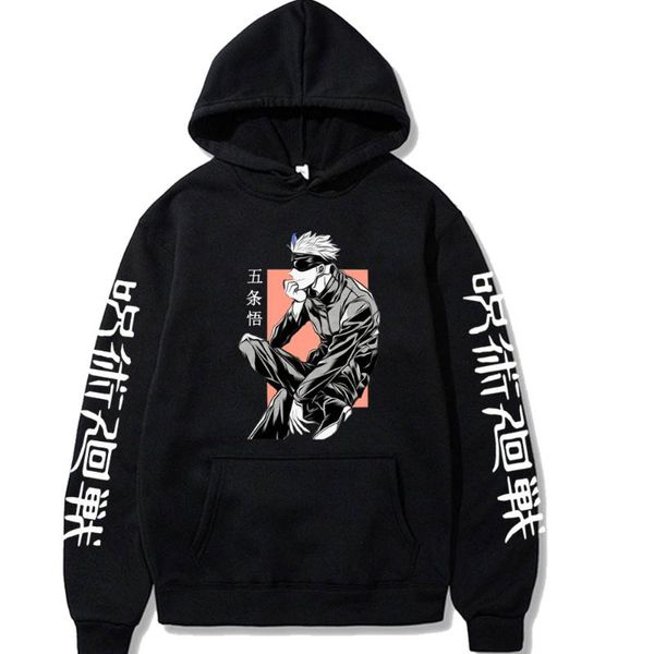 men's hoodies & sweatshirts japan anime gojo satoru kawaii men funny manga jujutsu kaisen streetwear harajuku oversized sweatshirt, Black
men's hoodies & sweatshirts japan anime gojo satoru kawaii men funny manga jujutsu kaisen streetwear harajuku oversized sweatshirt, Black