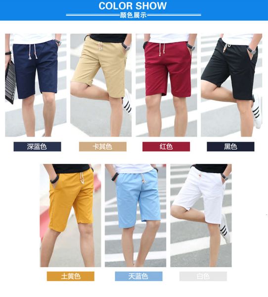men's shorts sports 5-5 men's shorts korean casual summer beach pants trend, White;black
men's shorts sports 5-5 men's shorts korean casual summer beach pants trend, White;black