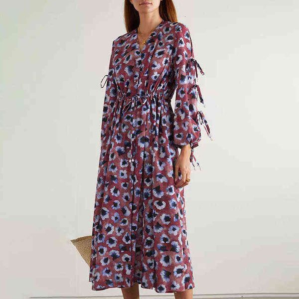 luxury party evening dress thailand xiaozhongchao brand autumn 2021 printed v-neck single breasted waist large swing long a-line, Black
luxury party evening dress thailand xiaozhongchao brand autumn 2021 printed v-neck single breasted waist large swing long a-line, Black