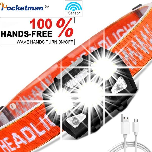 head lamps 6000 lumens led headlamp super bright motion sensor hands-powerful headlight usb rechargeable lamp light waterproof
head lamps 6000 lumens led headlamp super bright motion sensor hands-powerful headlight usb rechargeable lamp light waterproof