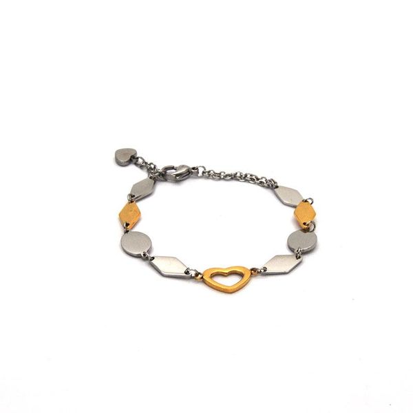 link, chain stainless steel silver ellipse geometric gold heart romantic for women br0411119, Black
link, chain stainless steel silver ellipse geometric gold heart romantic for women br0411119, Black