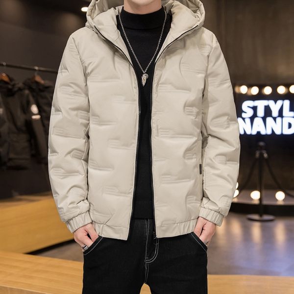 autumn and down short hooded 2021 casual winter wear handsome trend men's et simple, Black
autumn and down short hooded 2021 casual winter wear handsome trend men's et simple, Black