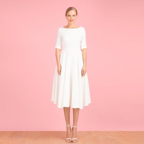 party dresses dabourfeel women solid color round neck a-line long dress summer elegant folds high waist casual 2021 arrival, White;black
party dresses dabourfeel women solid color round neck a-line long dress summer elegant folds high waist casual 2021 arrival, White;black