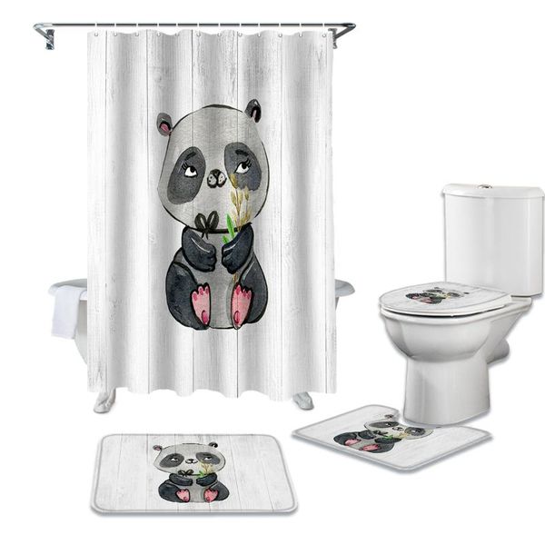 shower curtains watercolor panda wood grain curtain sets non-slip rugs toilet lid cover and bath mat waterproof bathroom
shower curtains watercolor panda wood grain curtain sets non-slip rugs toilet lid cover and bath mat waterproof bathroom
