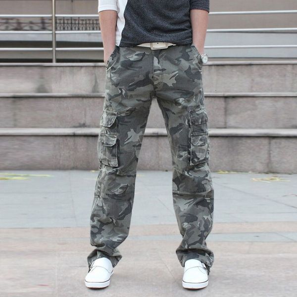 1sj0 autumn brand mens fashion cargo pants multi-pockets baggy men casual trousers overalls army camouflage m813, Black
1sj0 autumn brand mens fashion cargo pants multi-pockets baggy men casual trousers overalls army camouflage m813, Black