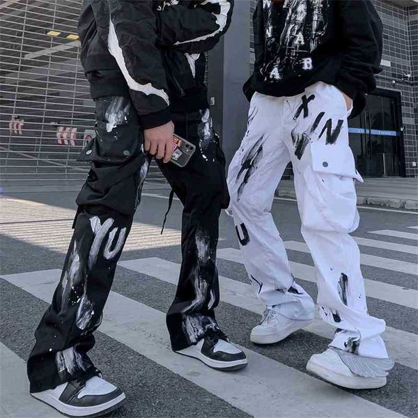2021 summer national trend pants hiphop zigao inschao brand overalls men's vibe style street hip hop, Black
2021 summer national trend pants hiphop zigao inschao brand overalls men's vibe style street hip hop, Black