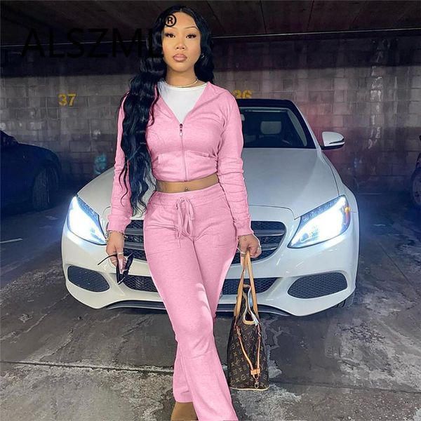 women's two piece pants women solid color lantern sleeve hooded zipper jacket with pocket flared trousers street fashion set winter, White
women's two piece pants women solid color lantern sleeve hooded zipper jacket with pocket flared trousers street fashion set winter, White