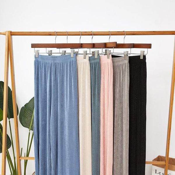 fashion women's high waist loose thin section slim and comfortable ice silk wide leg shaking pants & capris, Black;white
fashion women's high waist loose thin section slim and comfortable ice silk wide leg shaking pants & capris, Black;white