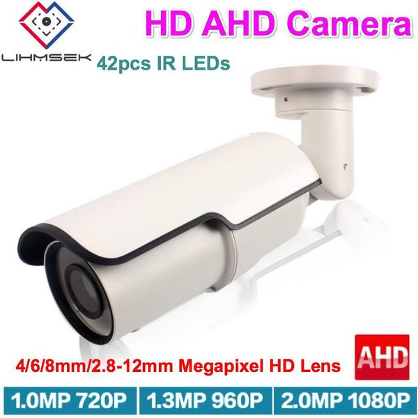 lihmsek outdoor ir night vision ahd camera cctv product with optional 4/6/8mm fixed lens or 2.8-12mm varifocal ip cameras
lihmsek outdoor ir night vision ahd camera cctv product with optional 4/6/8mm fixed lens or 2.8-12mm varifocal ip cameras