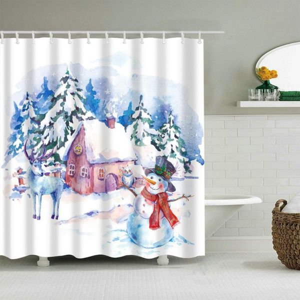 cartoon snowman in winter forest shower curtain bath accessories with 12 hooks waterproof polyester fabric bathroom decor curtains
cartoon snowman in winter forest shower curtain bath accessories with 12 hooks waterproof polyester fabric bathroom decor curtains