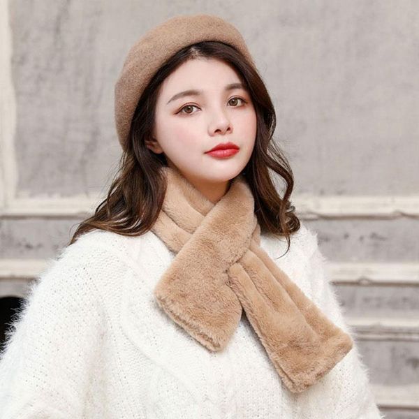 scarves neck warmer thicken plush warm cross scarf winter faux fur soft comfortable neckerchief solid color bib collar shawl, Blue;gray
scarves neck warmer thicken plush warm cross scarf winter faux fur soft comfortable neckerchief solid color bib collar shawl, Blue;gray