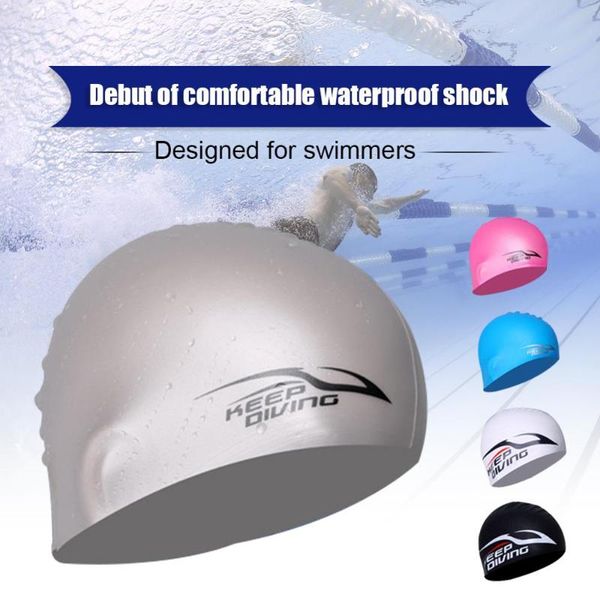 swimming caps waterproof swim pool cap for men and women 3d ergonomic shape outdoor activities solid bathing drape beach use
swimming caps waterproof swim pool cap for men and women 3d ergonomic shape outdoor activities solid bathing drape beach use