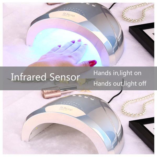 uv led nail lamp suitable for all gel varnish with infrared sensing 5/30/60s timer smart fast drying manicure machine1
uv led nail lamp suitable for all gel varnish with infrared sensing 5/30/60s timer smart fast drying manicure machine1
