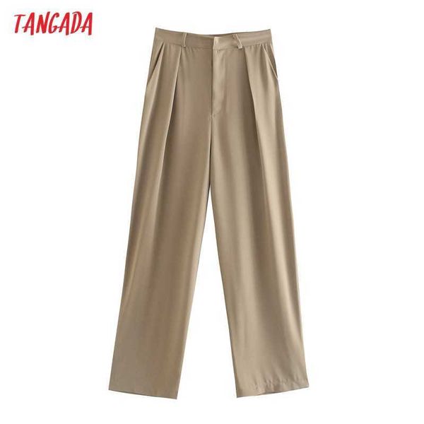 tangada fashion women khaki suit pants trousers pockets buttons office lady pants pantalon 8m09 210609, Black;white
tangada fashion women khaki suit pants trousers pockets buttons office lady pants pantalon 8m09 210609, Black;white