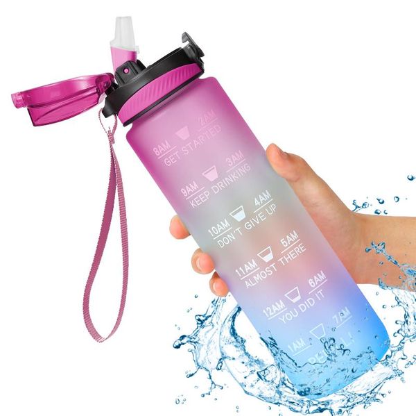water bottle sports 1 liter tritan bpa-drink with straw for bike gym camping outdoor
water bottle sports 1 liter tritan bpa-drink with straw for bike gym camping outdoor