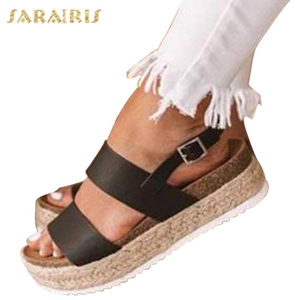 dress shoes sarairis 2021 arrivals large size 43 buckle strap summer sandals woman platform concise women, Black
dress shoes sarairis 2021 arrivals large size 43 buckle strap summer sandals woman platform concise women, Black