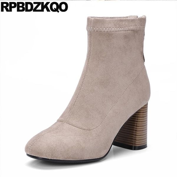 boots suede shoes short chunky sheepskin square toe elegant ankle fur vintage high heel fall genuine leather women winter 2021, Black
boots suede shoes short chunky sheepskin square toe elegant ankle fur vintage high heel fall genuine leather women winter 2021, Black