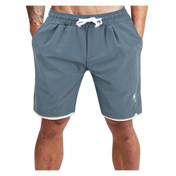 men's shorts casual solid color embroidery drawstring sports straight leg men clothes ropa hombre verano, White;black
men's shorts casual solid color embroidery drawstring sports straight leg men clothes ropa hombre verano, White;black