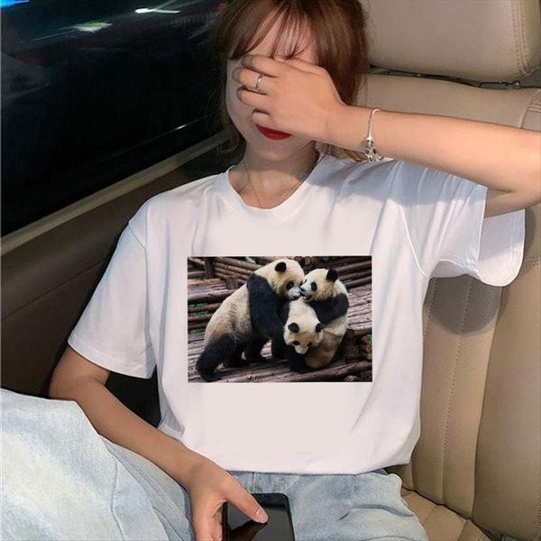 panda zoo printing summer womens t shirt short sleeve o neck casual tees lady aesthetic, White
panda zoo printing summer womens t shirt short sleeve o neck casual tees lady aesthetic, White
