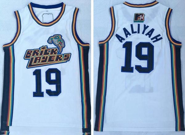 ncaa mens white basketball jerseys aaliyah number 19 jersey bricklayers sixth annual rock n' jock b-ball jam 1996 mtv movie shirts s-2x, Black
ncaa mens white basketball jerseys aaliyah number 19 jersey bricklayers sixth annual rock n' jock b-ball jam 1996 mtv movie shirts s-2x, Black