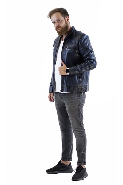 men's leather & faux rubbert genuine coats (leather jacket) cowhide real turkish türkiye'de made, Black 
men's leather & faux rubbert genuine coats (leather jacket) cowhide real turkish türkiye'de made, Black