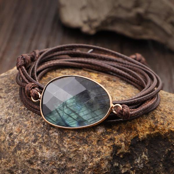 rope wrap bracelet natural stones labradorite boho long friendship unique handmade ethnic bracelets charm, Golden;silver
rope wrap bracelet natural stones labradorite boho long friendship unique handmade ethnic bracelets charm, Golden;silver