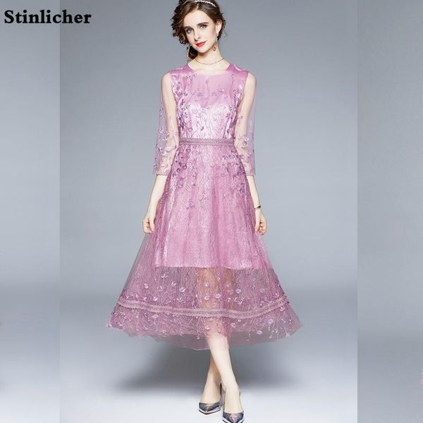 casual dresses elegant flower embroidered lace mesh dress women spring autumn fashion club long party ladies runway bodycon vestidos robe, Black;gray
casual dresses elegant flower embroidered lace mesh dress women spring autumn fashion club long party ladies runway bodycon vestidos robe, Black;gray