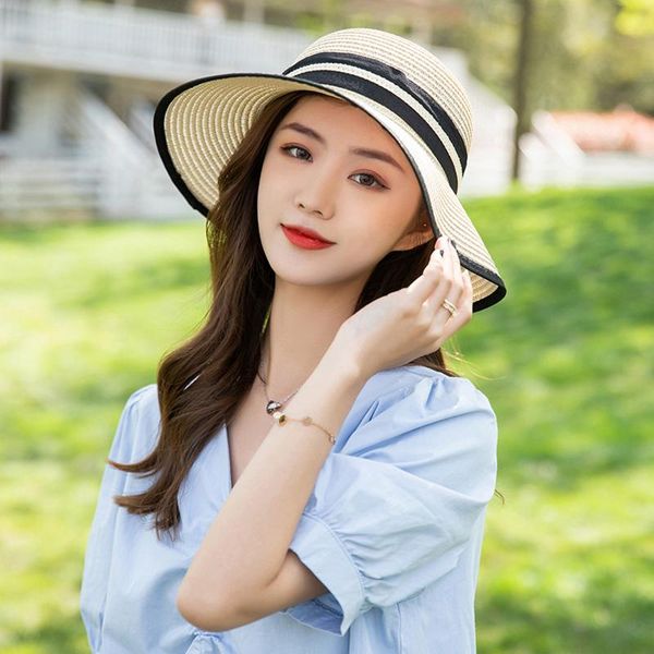 wide brim hats women's sunshade brims sun hat outdoor fishing panama traveling caps summer sunscreen beach straw sunhat casquette gorra, Blue;gray
wide brim hats women's sunshade brims sun hat outdoor fishing panama traveling caps summer sunscreen beach straw sunhat casquette gorra, Blue;gray