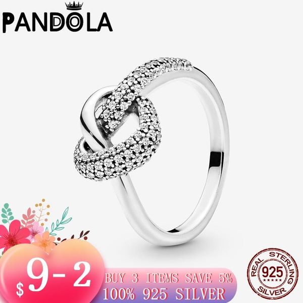 cluster rings 2021 genuine 925 sterling silver knotted heart finger ring for women wedding engagement original brand jewelry gift, Golden;silver
cluster rings 2021 genuine 925 sterling silver knotted heart finger ring for women wedding engagement original brand jewelry gift, Golden;silver
