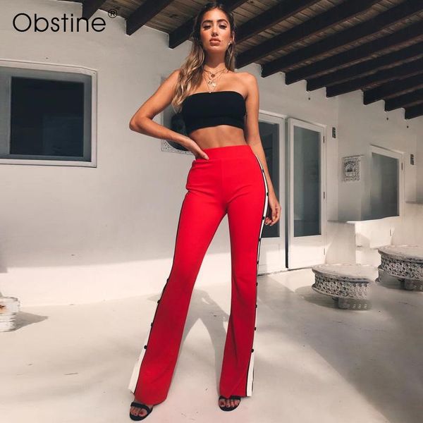 women's pants & capris obstine contrast buttons wide leg 2021 spring elastic waist casual panelled loose trousers ladies high, Black;white
women's pants & capris obstine contrast buttons wide leg 2021 spring elastic waist casual panelled loose trousers ladies high, Black;white