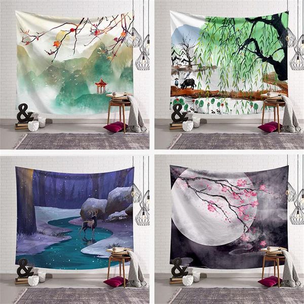 tapestries 150*200cm chinese painting wall tapestry travelling camping bohemian sleeping mat boho decor hanging
tapestries 150*200cm chinese painting wall tapestry travelling camping bohemian sleeping mat boho decor hanging