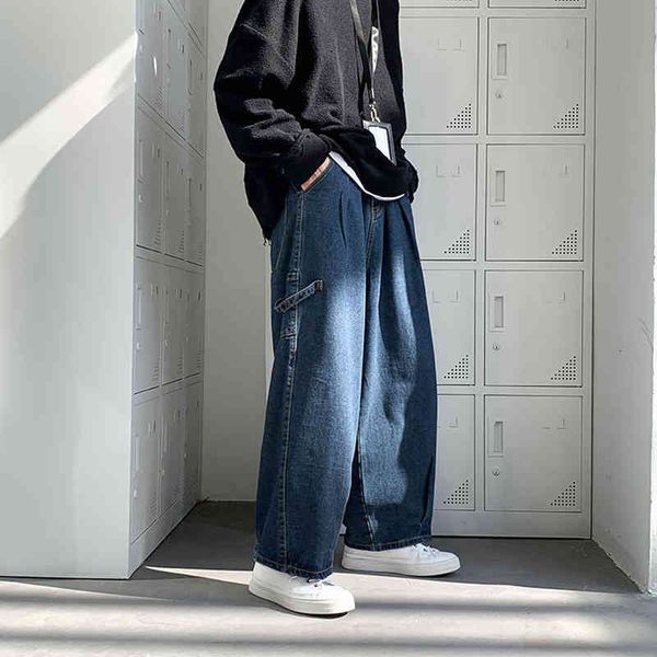 men's jeans houzhou denim trousers male pants baggy for men autumn loose casual wide leg korean streetwear hip hop z4bl, Blue
men's jeans houzhou denim trousers male pants baggy for men autumn loose casual wide leg korean streetwear hip hop z4bl, Blue
