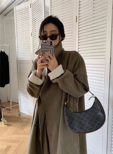 women's wool & blends lmq elegant long female winter turn down collar straight cashmere grosso parkas design open warm belt jacket v1i7, Black
women's wool & blends lmq elegant long female winter turn down collar straight cashmere grosso parkas design open warm belt jacket v1i7, Black