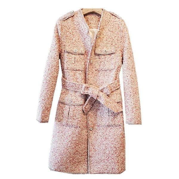 women's wool & blends autumn winter sweet french women tweed coat europe ladies diamond long outerwear e8xx, Black
women's wool & blends autumn winter sweet french women tweed coat europe ladies diamond long outerwear e8xx, Black